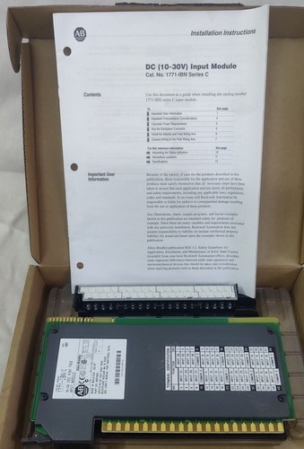 Allen bradley 1771 ibn - 1771-ibn, plc-5