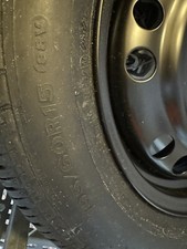 CERCHIO IN FERRO OPEL - 5 FORI - 15" - 6J 15 ET43 + Dunlop 195 60 R15 88V Estivo