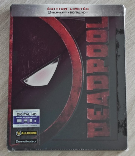 Deadpool blu ray steelbook - blu,