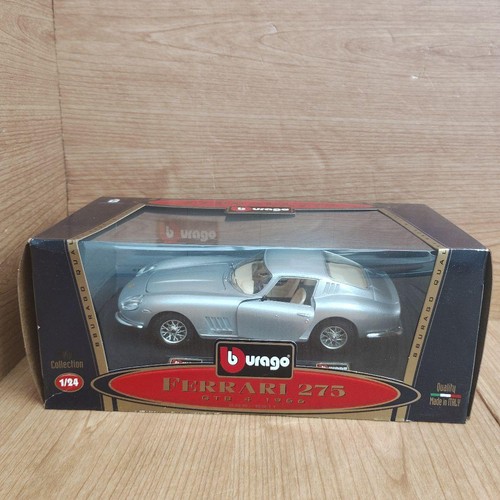 Minicar burago ferrari 275 gtb - minicar,