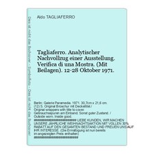 Tagliaferro. Analytischer