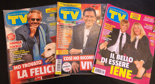 Lotto riviste sorrisi - tv, e
