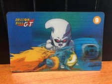 CARD 3D LENTICOLARE DRAGON BALL GT 9 OOB SANTAL 2001