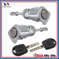 2 Barillet Serrure Porte AV Droite et Gauche Volkswagen Golf Gti Tdi = 1U0837167
