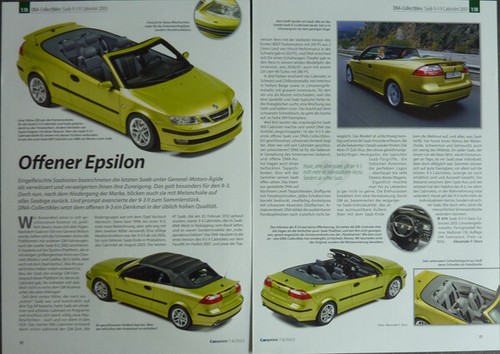 Saab cabriolet in 1 18 - saab, 1-18