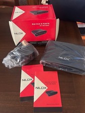 NILOX Switch 8 Ports 10/100 Mbps come nuovo