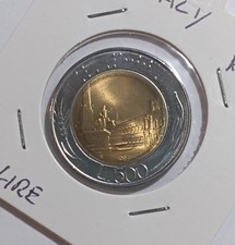 Italia 500 lire, 1985 - KM 111