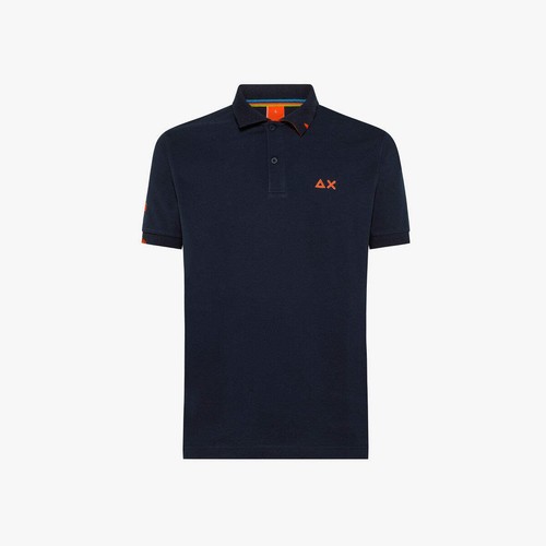 Sun68 polo uomo blu - polo, logo