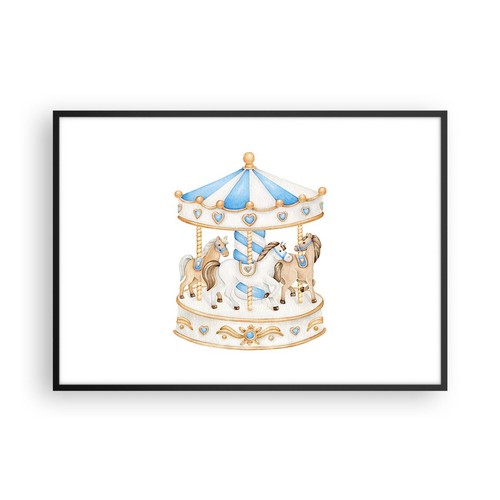 Poster 100x70cm cavalli - 100x70cm,