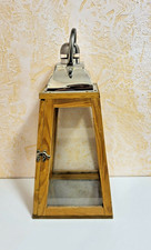 Lanterna rustica in legno e