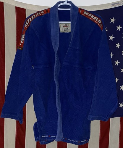 Koral kimono top blu uomo - blu,