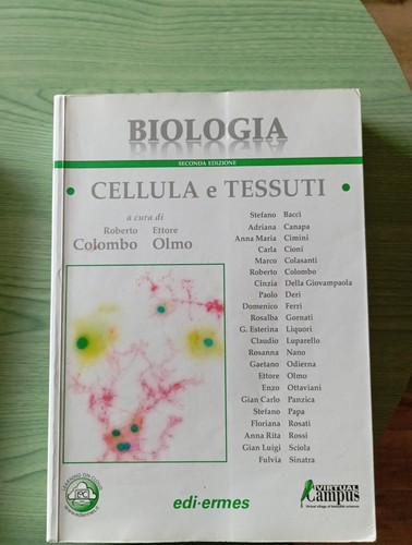 Biologia cellula tessuti - cellula, e