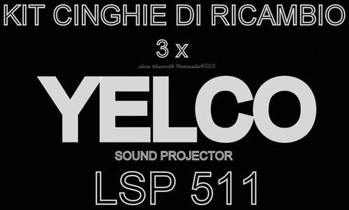Kit cinghie ricambio - ★kit, 3
