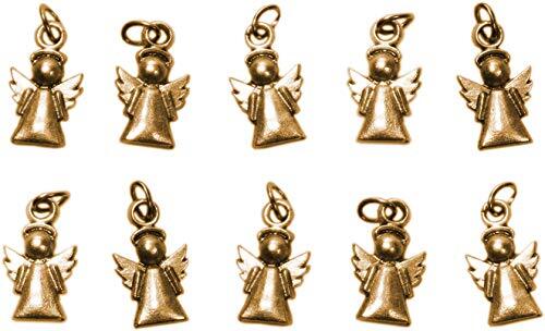 Angelo custode charms placcati - angelo,