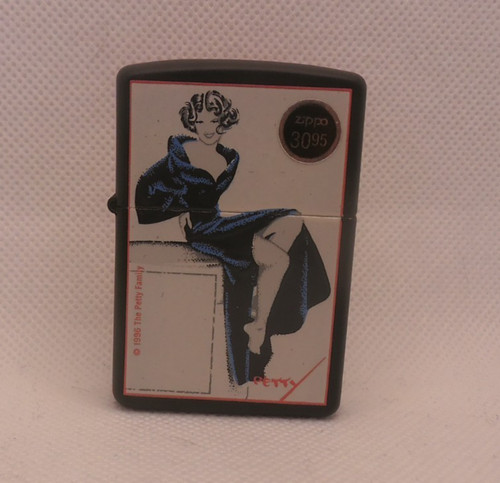 Raro accendino zippo pin-up