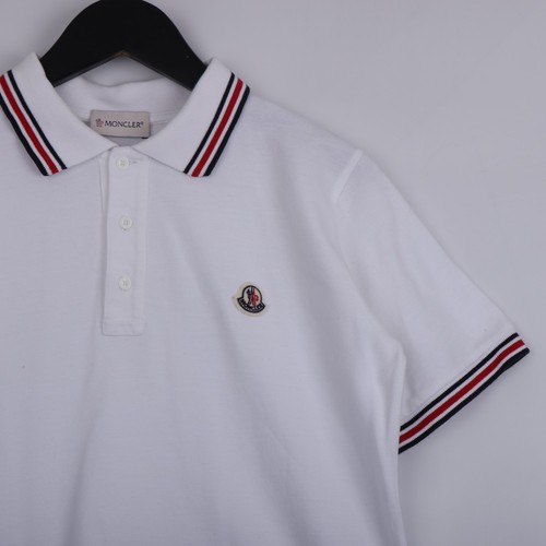 Polo moncler ragazzo bianca - ragazzo,