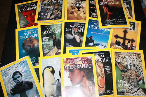 National geographic magazines - national,