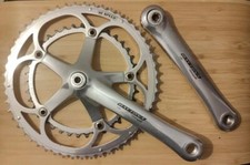 CAMPAGNOLO DAYTONA 10 SPEED  GUARNITURA CRANKSET ROAD BIKE SQUARE TAPER 53-39