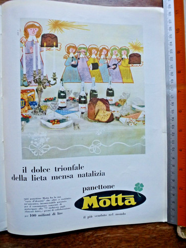 Pubblicità panettone motta - pubblicità,