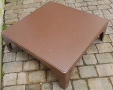 Arcadia Sofa table tavolino Knoll proprietà privata di Otto Zapf marrone molto raro 