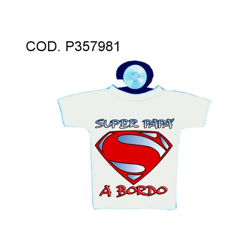 Mini shirt con ventosa - ventosa, auto