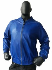 Bomber uomo blu 100 - %, vera