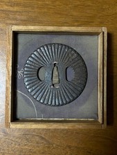 Tsuba giapponese ferro con - giapponese, in