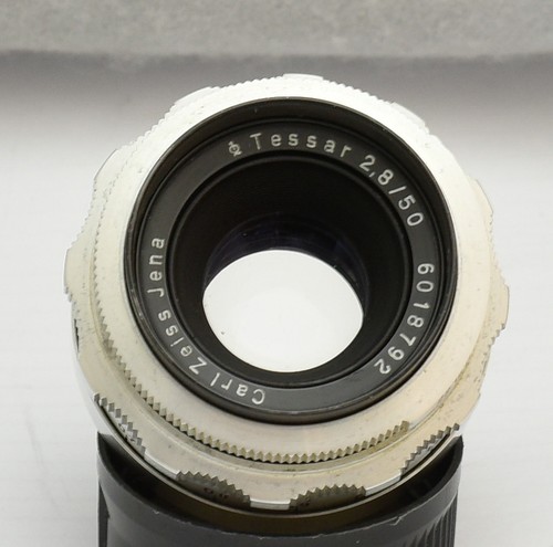 Carl zeiss jena - tessar, 2,8/50