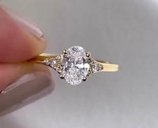 Anello promessa tre pietre