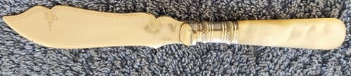 Coltello pesce vintage argento - coltello,