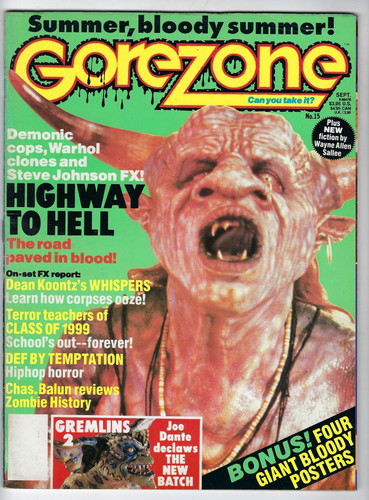 Gorezone horror monster - 15,