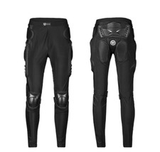 PANTALONI MOTO CON PROTEZIONI IMBOTTITURA PER MOTO CICLISMO MTB SCI SKATEBOARD