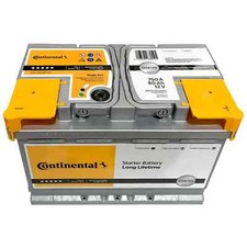 Batteria auto continental 80ah - continental,