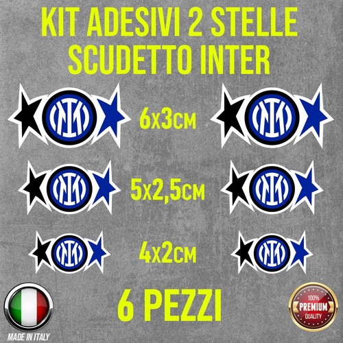 Kit adesivi inter stelle - 6,