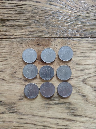 Lotto monete 100 - 100, italiane