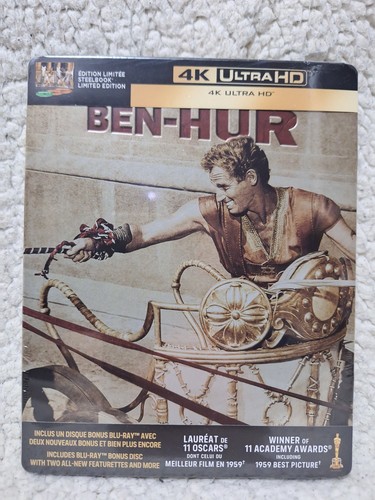 Ben hur steelbook blu - -, blu-ray