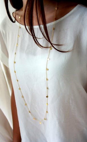 Collana lunga triangolo