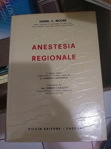 Libro anestesia regionale - anestesia,
