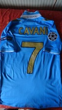 Home Jersey Champions League Napoli Cavani Shirt Ucl 2011 2012 Macron Lete Rare
