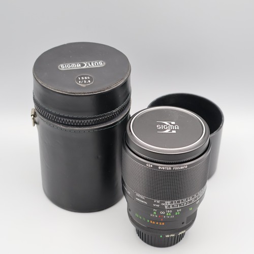Sigma scalematic 135mm 8 - sigma, f2.8