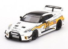 NISSAN 35GT-RR Ver.1 - LB Silouette Funzionante - Lightning #23 - Mini GT 1:64
