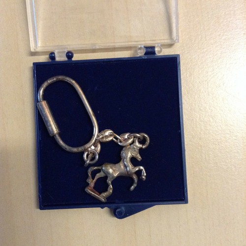 Portachiavi argento cavallino - portachiavi,