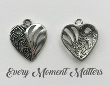 10 ciondoli argento tibetano