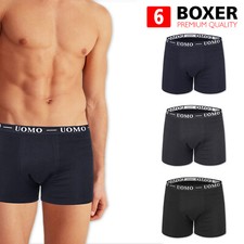 Set 6 Pezzi Boxer Uomo Mutande