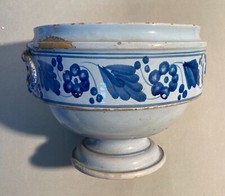 CUCINA-ANTICA ZUPPIERA-CERAMICA POPOLARE-ABRUZZO-SOPRAMMOBILE DA COLLEZIONE-'800