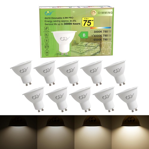 Lampadine led gu10 dimmerabile - led,