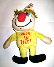 PATATA ko pupazzo clown da appendere in stoffa anni 80 VADO IN TILT !