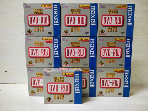 Dvd rw maxell - 50, 120