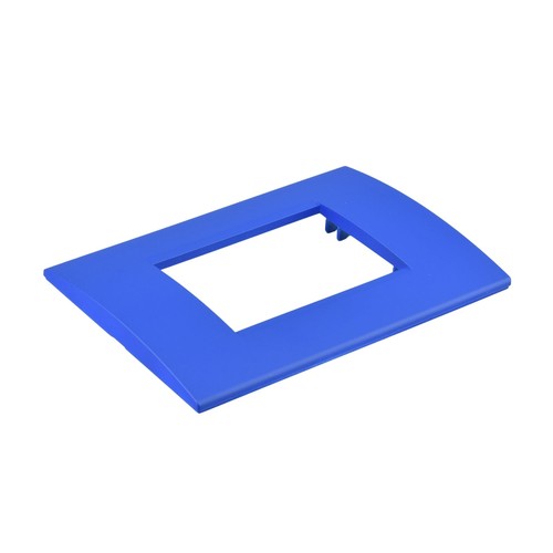 Placca plastica quadrata - plastica, mbl