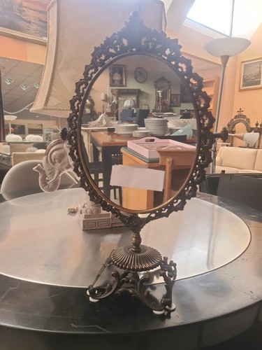 Specchio tavolo vintage - da,